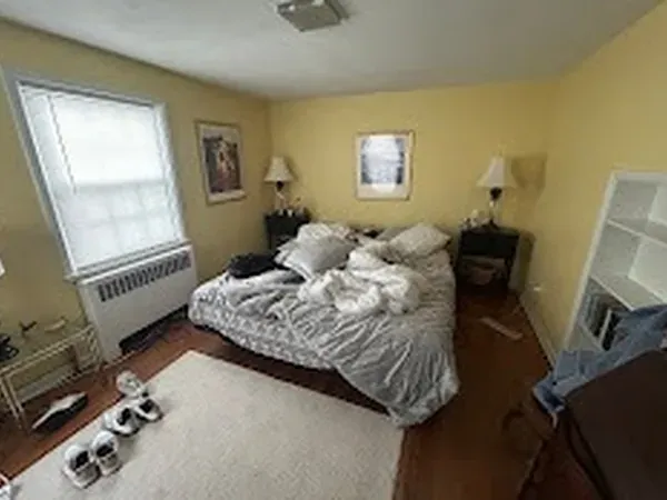 Bedroom before cleaning